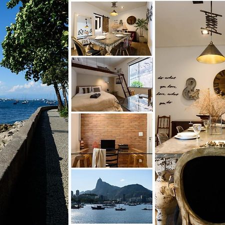 2 Quartos Na Urca Com Vista Para Baia De Guanabara A 700M Pao De Acucar Com Cozinha Completa E Wi-Fi - Bares, Restaurantes E Comercio Local A Poucos Metros Rio de Janeiro Exterior foto