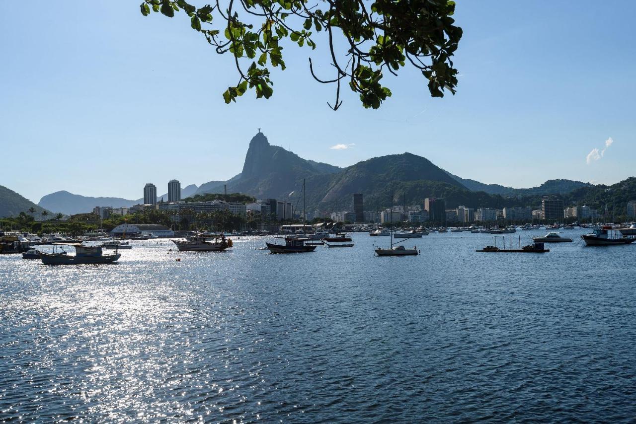 2 Quartos Na Urca Com Vista Para Baia De Guanabara A 700M Pao De Acucar Com Cozinha Completa E Wi-Fi - Bares, Restaurantes E Comercio Local A Poucos Metros Rio de Janeiro Exterior foto