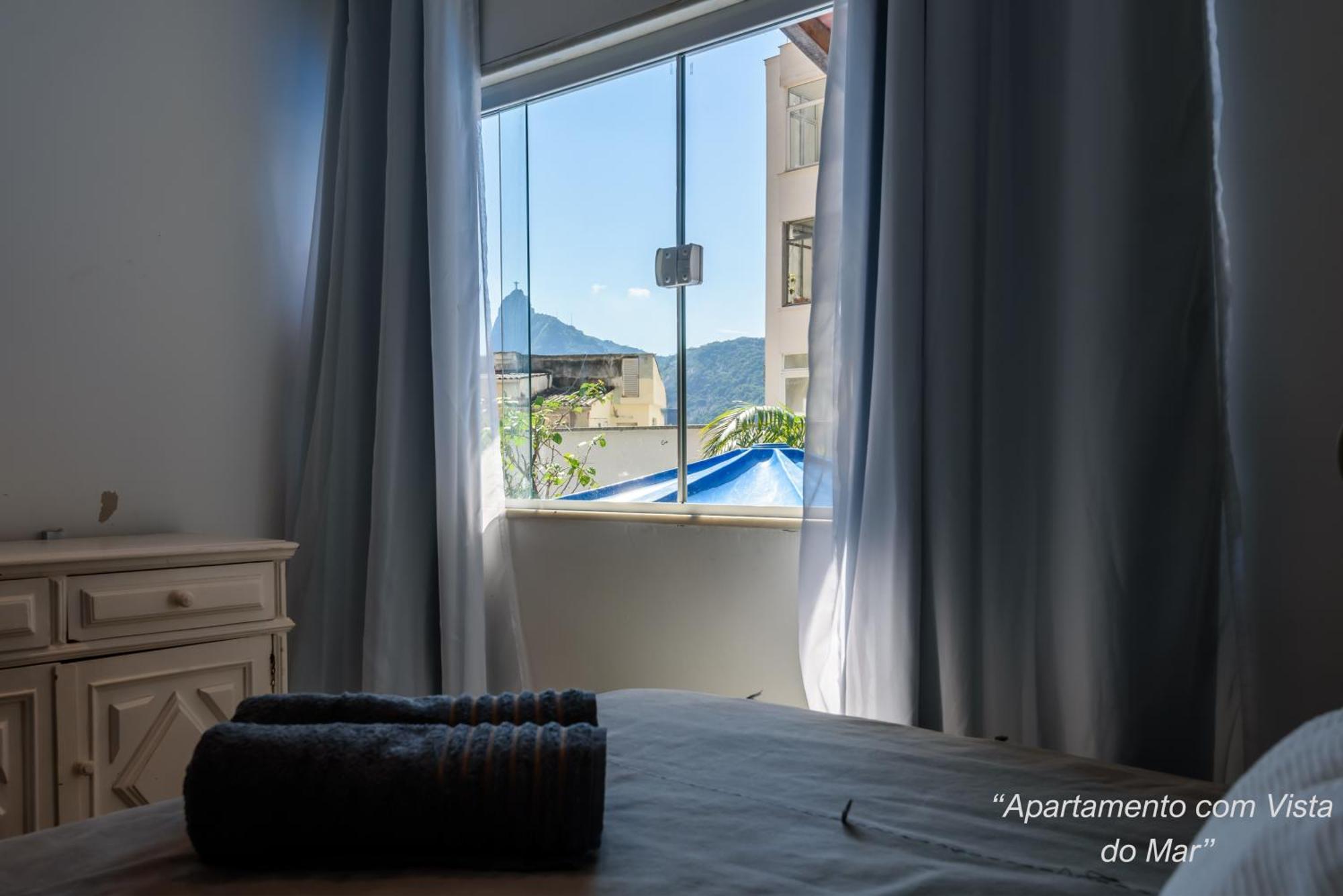 2 Quartos Na Urca Com Vista Para Baia De Guanabara A 700M Pao De Acucar Com Cozinha Completa E Wi-Fi - Bares, Restaurantes E Comercio Local A Poucos Metros Rio de Janeiro Exterior foto